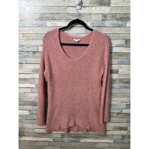 Women’s Pure Jill Sweater Oversized Pink Size Medium